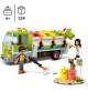 LEGO 41712 Friends Camion Riciclaggio Rifiuti, con Mini Bambolina Emma, Set Costruzioni Nettezza Urbana Giocattolo, Giochi per Bambini dai 6 Anni